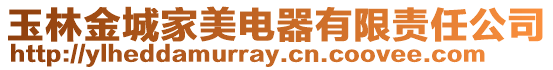 玉林金城家美電器有限責任公司