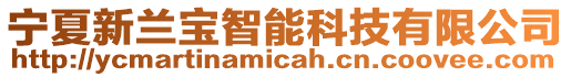 寧夏新蘭寶智能科技有限公司