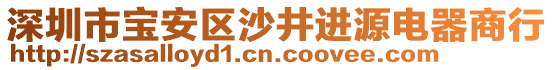 深圳市寶安區沙井進源電器商行