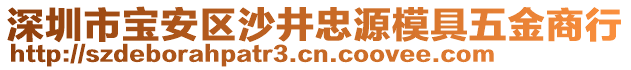 深圳市寶安區(qū)沙井忠源模具五金商行