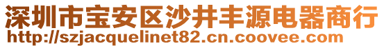 深圳市寶安區沙井豐源電器商行