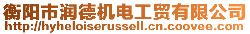 衡陽市潤德機電工貿(mào)有限公司
