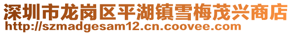 深圳市龍崗區平湖鎮雪梅茂興商店