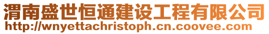 渭南盛世恒通建設工程有限公司