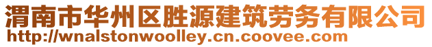 渭南市華州區勝源建筑勞務有限公司