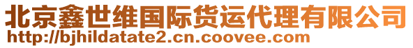 北京鑫世維國際貨運(yùn)代理有限公司