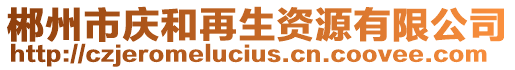 郴州市慶和再生資源有限公司