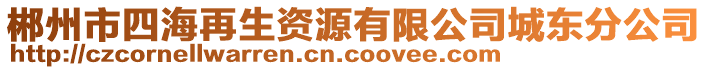 郴州市四海再生資源有限公司城東分公司