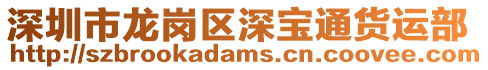 深圳市龍崗區深寶通貨運部