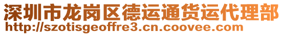 深圳市龍崗區(qū)德運通貨運代理部