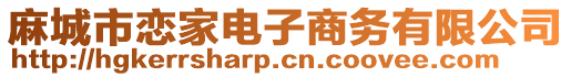 麻城市戀家電子商務(wù)有限公司