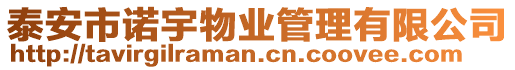 泰安市諾宇物業管理有限公司