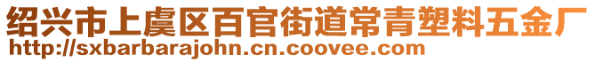 紹興市上虞區(qū)百官街道常青塑料五金廠