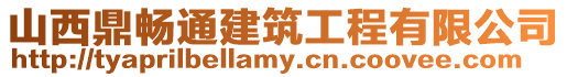 山西鼎暢通建筑工程有限公司