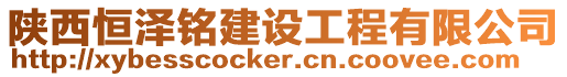 陜西恒澤銘建設(shè)工程有限公司