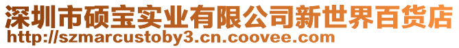 深圳市碩寶實業(yè)有限公司新世界百貨店