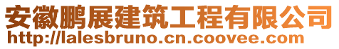 安徽鵬展建筑工程有限公司