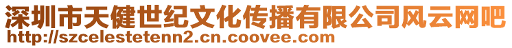 深圳市天健世紀(jì)文化傳播有限公司風(fēng)云網(wǎng)吧