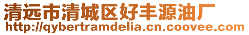 清遠市清城區好豐源油廠