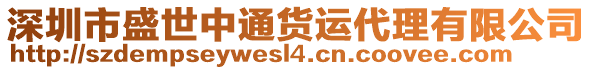 深圳市盛世中通貨運代理有限公司