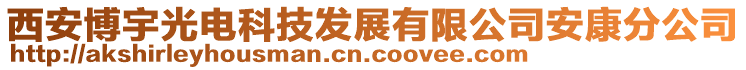 西安博宇光電科技發(fā)展有限公司安康分公司