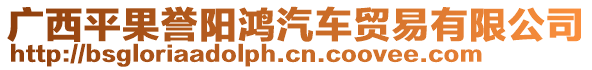 廣西平果譽(yù)陽(yáng)鴻汽車貿(mào)易有限公司