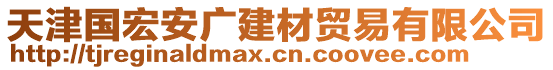 天津國(guó)宏安廣建材貿(mào)易有限公司