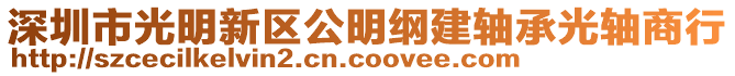 深圳市光明新區(qū)公明綱建軸承光軸商行