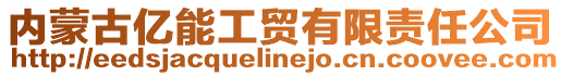 內蒙古億能工貿有限責任公司