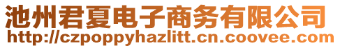 池州君夏電子商務(wù)有限公司