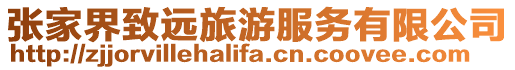 張家界致遠旅游服務有限公司