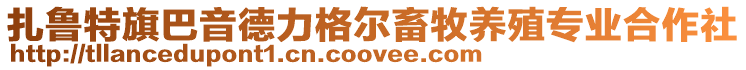 扎魯特旗巴音德力格爾畜牧養殖專業合作社