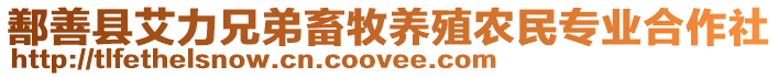 鄯善縣艾力兄弟畜牧養殖農民專業合作社