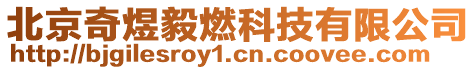 北京奇煜毅燃科技有限公司