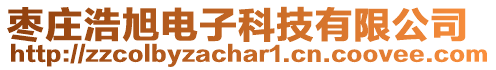 棗莊浩旭電子科技有限公司