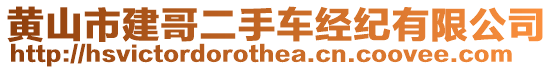 黃山市建哥二手車經(jīng)紀(jì)有限公司