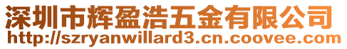 深圳市輝盈浩五金有限公司
