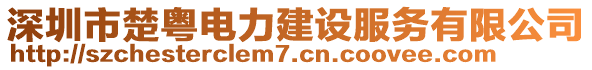 深圳市楚粵電力建設服務有限公司