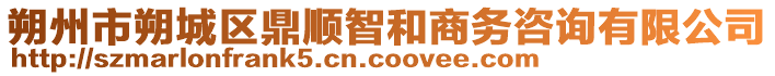 朔州市朔城區(qū)鼎順智和商務(wù)咨詢有限公司