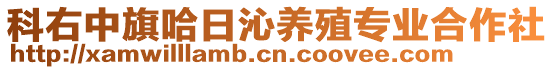 科右中旗哈日沁養(yǎng)殖專業(yè)合作社