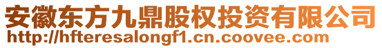 安徽東方九鼎股權(quán)投資有限公司