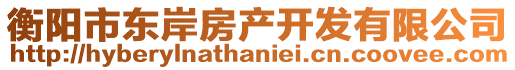 衡陽市東岸房產(chǎn)開發(fā)有限公司