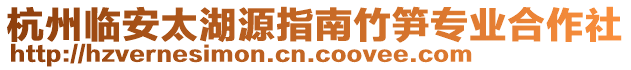 杭州臨安太湖源指南竹筍專業(yè)合作社