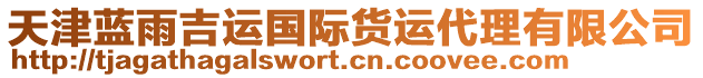 天津藍(lán)雨吉運(yùn)國(guó)際貨運(yùn)代理有限公司