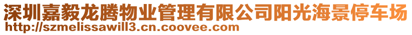 深圳嘉毅龍騰物業(yè)管理有限公司陽(yáng)光海景停車(chē)場(chǎng)