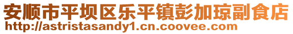 安順市平壩區(qū)樂平鎮(zhèn)彭加瓊副食店