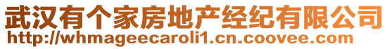 武漢有個(gè)家房地產(chǎn)經(jīng)紀(jì)有限公司