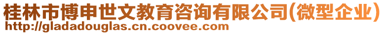 桂林市博申世文教育咨詢有限公司(微型企業)