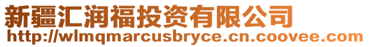 新疆匯潤福投資有限公司