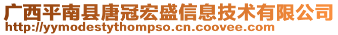 廣西平南縣唐冠宏盛信息技術(shù)有限公司